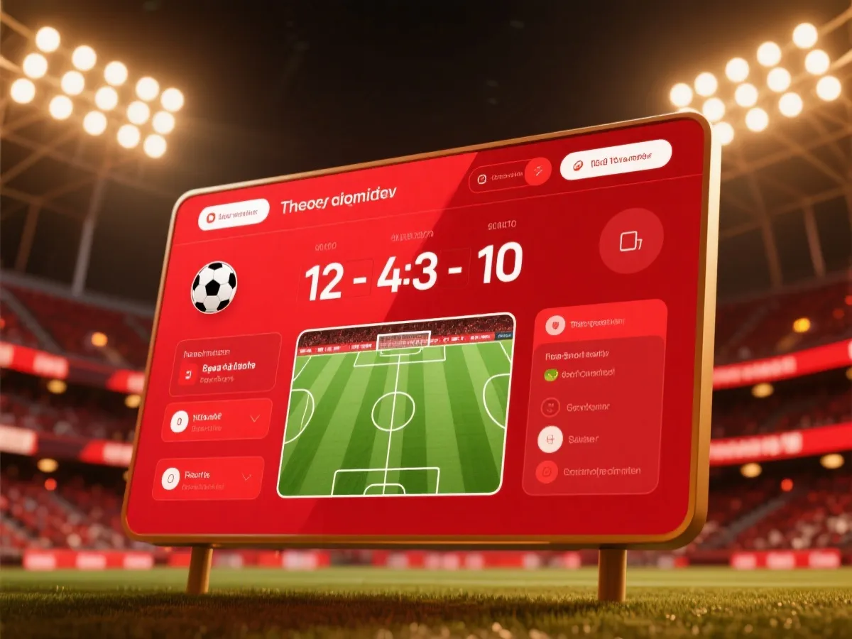 世界杯实时比分数据界面示意图