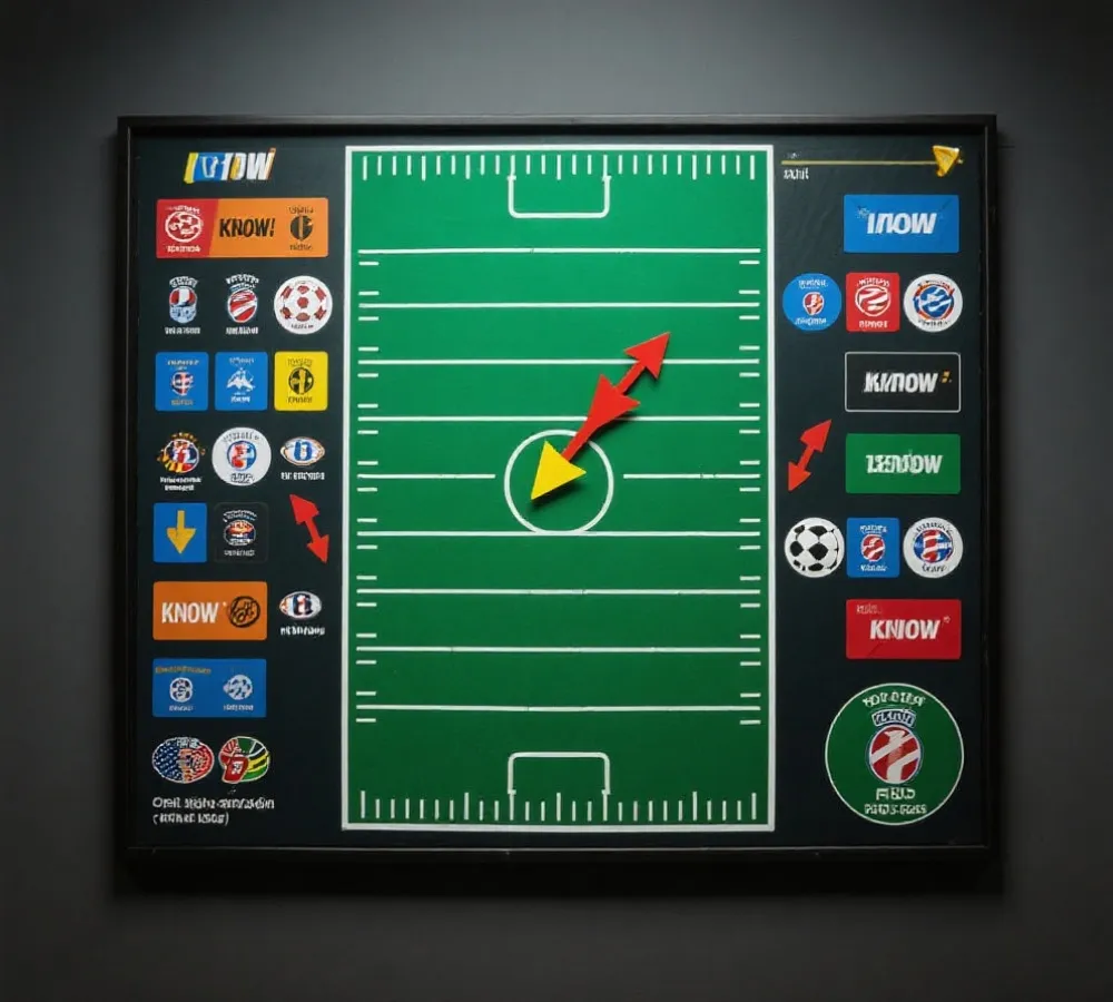 焦点赛事与淘汰赛路径示意图