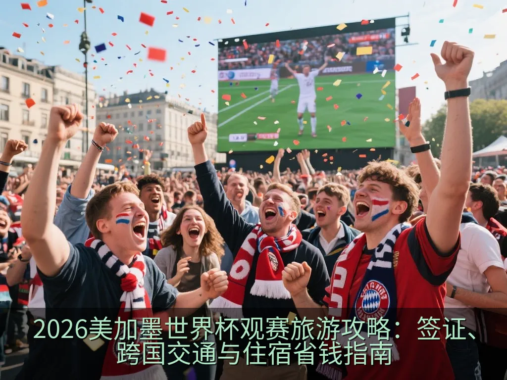 2026美加墨世界杯观赛旅游攻略：签证、跨国交通与住宿省钱指南